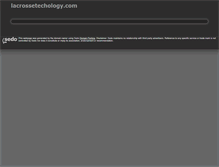 Tablet Screenshot of lacrossetechology.com